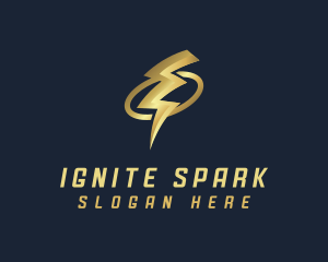 Lightning Bolt Energy logo design