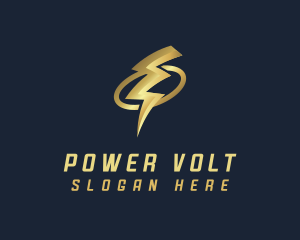 Lightning Bolt Energy logo design