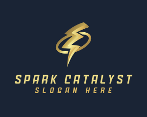 Lightning Bolt Energy logo design