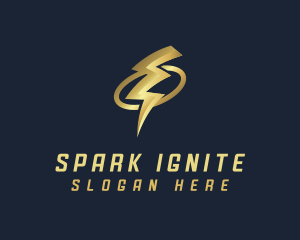 Lightning Bolt Energy logo design