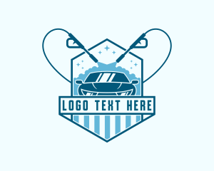 Automobile - Car Power Washing Cleaning logo design