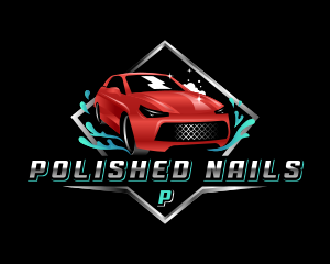 Auto Car Wash Clean logo design