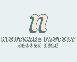 Stylist Salon Boutique Letter N logo design