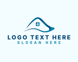 Residential - Home Realty Contractor logo design