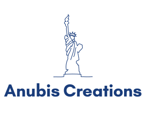 USA Statue of Liberty logo design