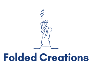 USA Statue of Liberty logo design