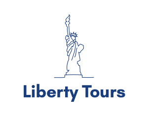 USA Statue of Liberty logo design