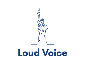 USA Statue of Liberty logo design