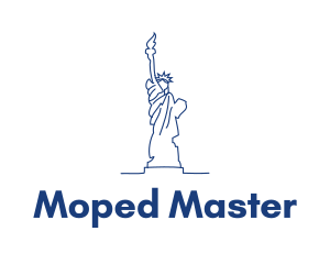 USA Statue of Liberty logo design