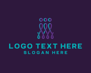 Loop - People Alliance Team logo design