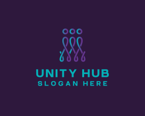 Community Crowd Organization logo design