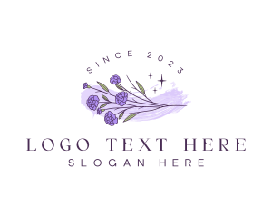 Aroma - Dainty Floral Beauty logo design