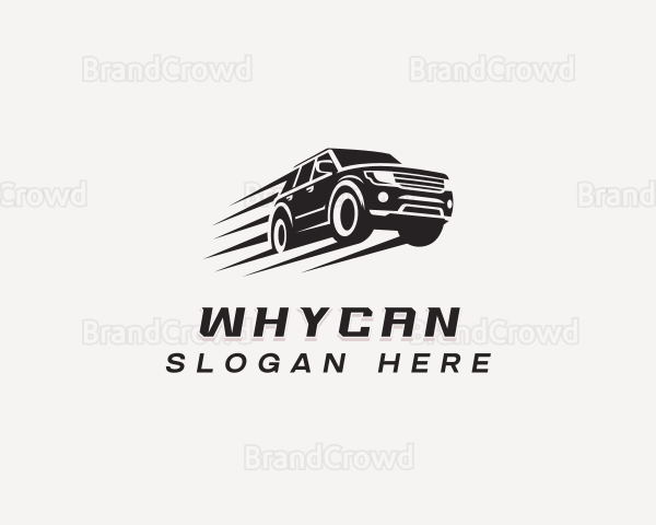 Fast Car SUV Logo