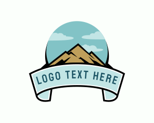 Climbing - Outdoor Tourism Summit logo design
