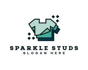 Sparkling Clean Shirt logo design