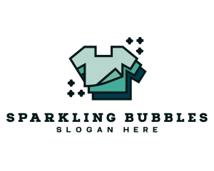 Sparkling - Sparkling Clean Shirt logo design