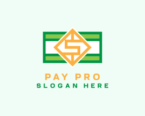 Salary - Currency Money Investor logo design
