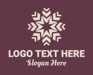 Beige - Floral Home Decor logo design