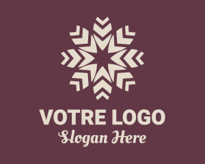 Beige - Floral Home Decor logo design