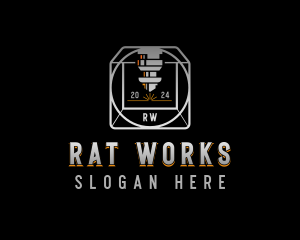 Metalworks Laser Manufacturing logo design