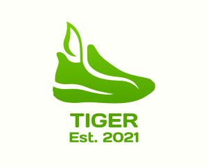 Athlete-shoes - Natural Eco Shoes logo design