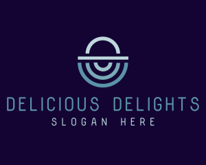 Buffet Cloche Catering logo design