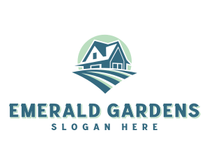 Farm Landscaper Field logo design