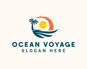 Vacation Beach Resort  logo design