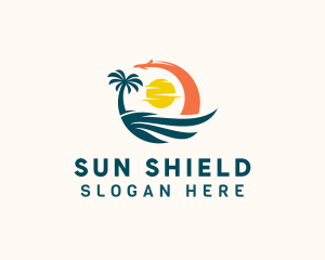 Vacation Beach Resort  logo design