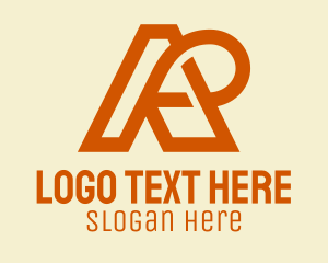 A - A & R Loop Monogram logo design