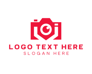 Vlogger - Photography Studio Camera logo design