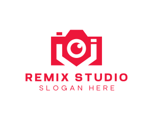 Photography Studio Camera logo design