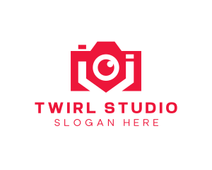 Photography Studio Camera logo design