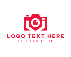 Blogger - Photography Studio Camera logo design