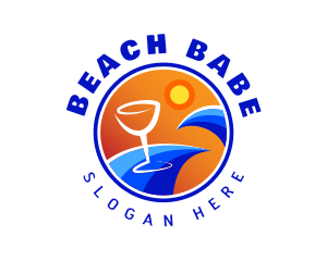 Summer Beach Resort logo design