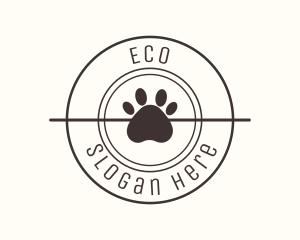  Puppy Dog Pet Paw Logo