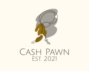 Pawn - Boho Jewel Necklace logo design