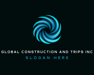 Swirl - Spiral Circular Motion logo design