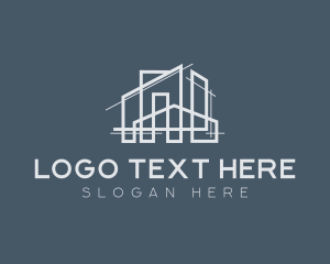 Blueprint - Blueprint Architecture Contractor logo design