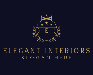 Luxury Royal Crown logo design