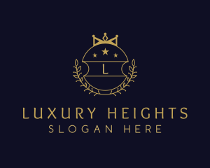 Luxury Royal Crown logo design