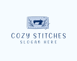 Sewing Embroidery Patch  logo design