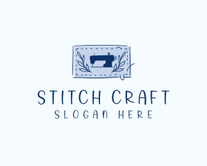 Sewing Embroidery Patch  logo design