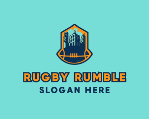 Rugby - Football City logo design