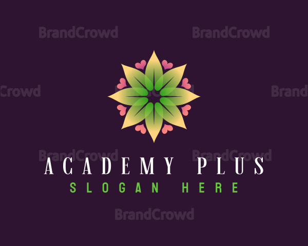 Floral Plants Shop Logo