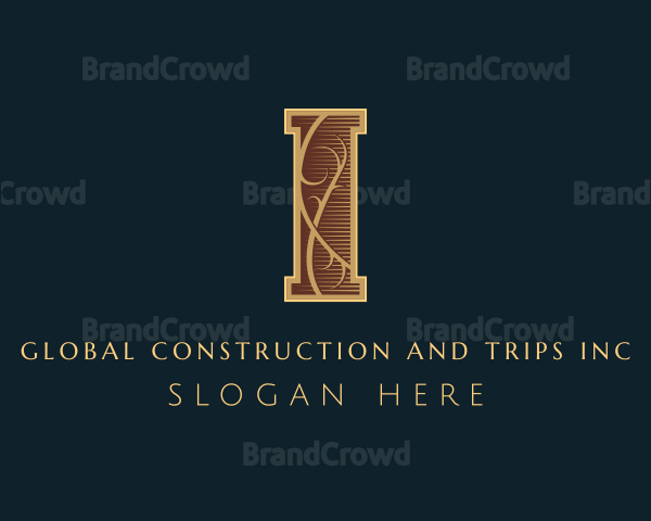 Elegant Ornate Firm Letter I Logo