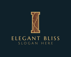 Classic - Elegant Ornate Firm Letter I logo design