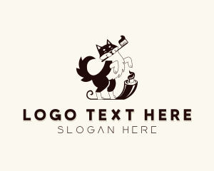 Sunglasess - Puppy Dog Toothbrush logo design