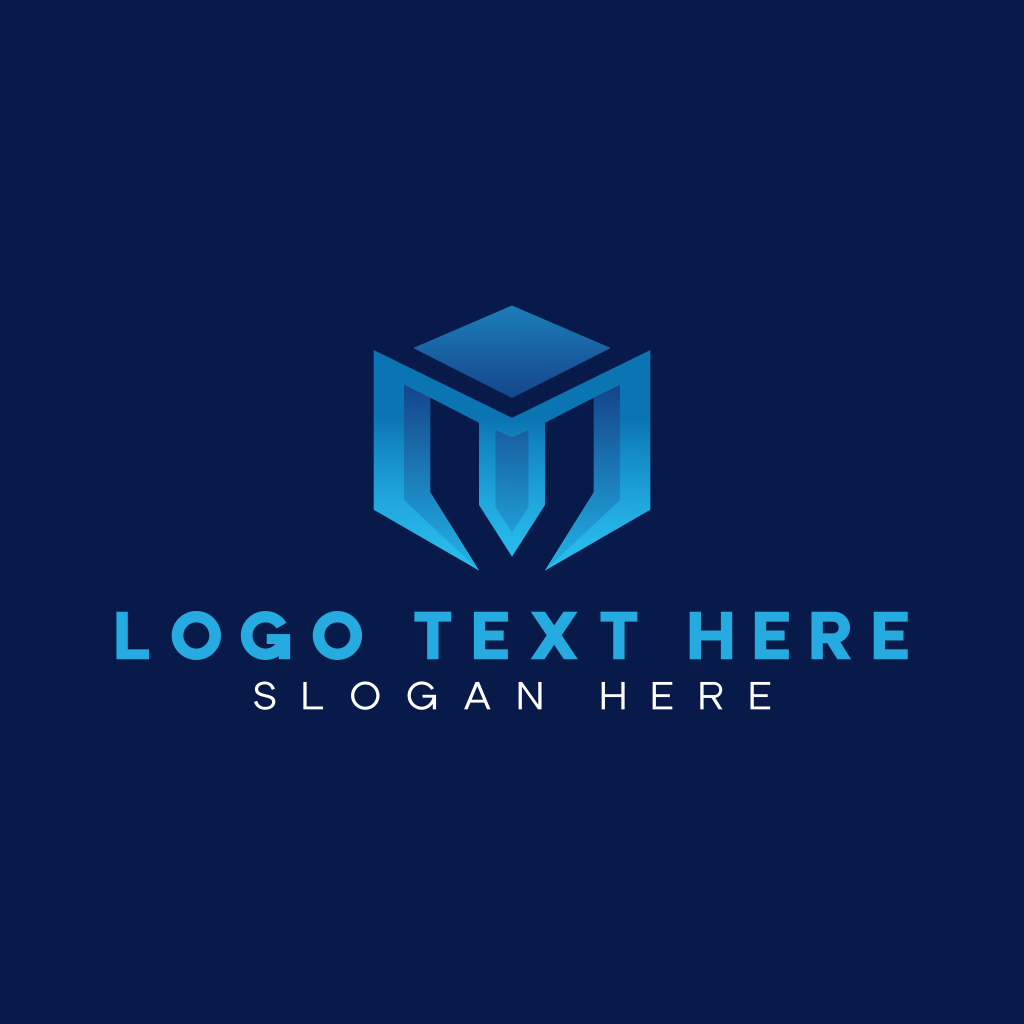 Cube Business Letter M Logo | BrandCrowd Logo Maker