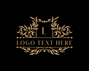 Luxury - Elegant Floral Boutique logo design